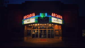 The Arcadia Theatre in Wellsboro, PA.